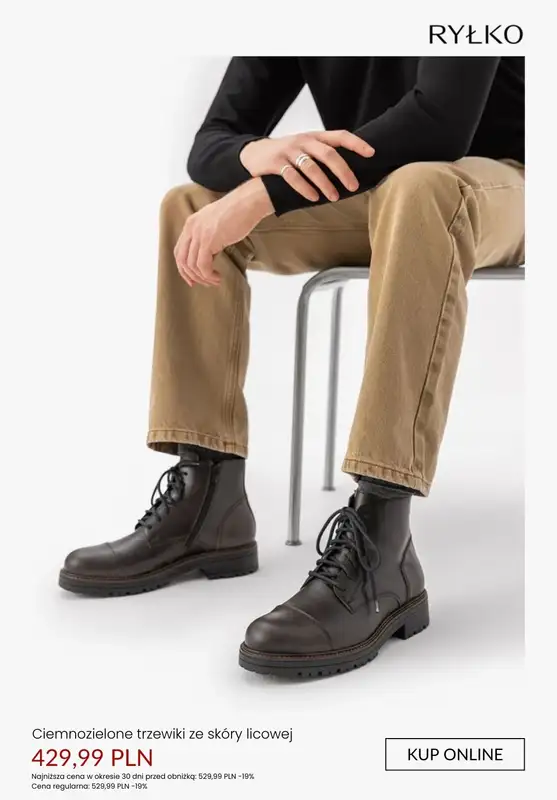 Ryłko - gazetka promocyjna Mid Season Sale - dla niego od poniedziałku 08.12  - strona 10