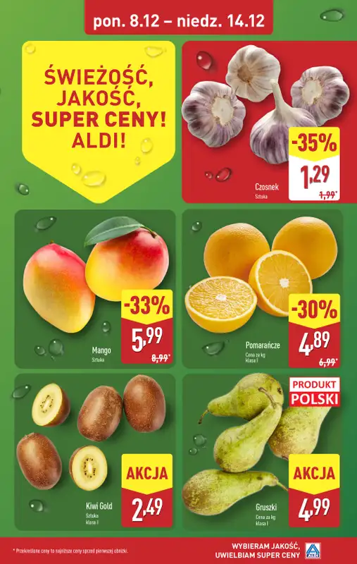 Aldi - gazetka promocyjna Farmer Aldik poleca! od poniedziałku 08.12 do niedzieli 14.12 - strona 5