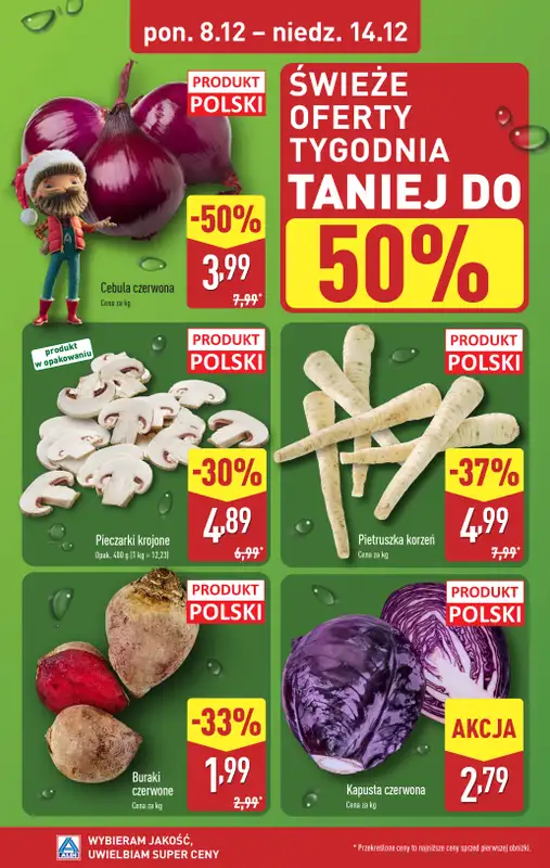 Aldi - gazetka promocyjna Farmer Aldik poleca! od poniedziałku 08.12 do niedzieli 14.12 - strona 4
