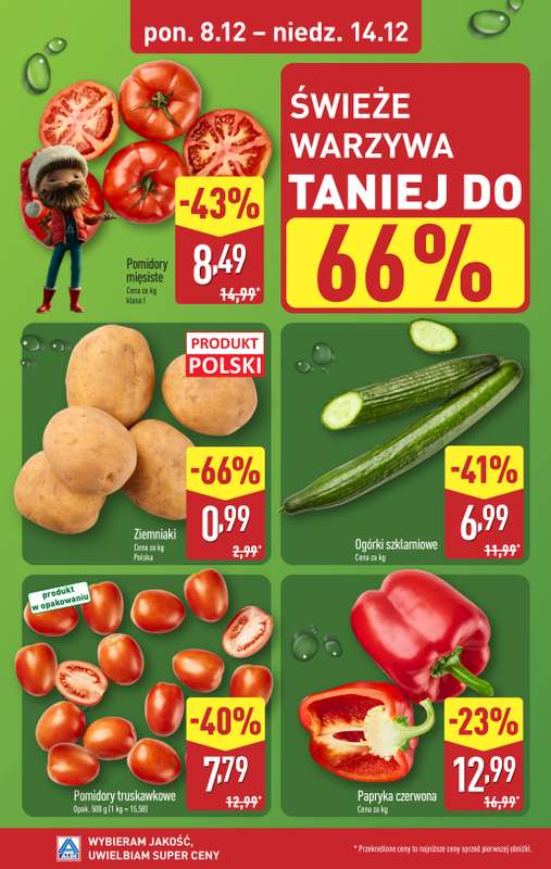 Aldi - gazetka promocyjna Farmer Aldik poleca! od poniedziałku 08.12 do niedzieli 14.12 - strona 2