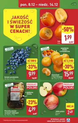 Aldi - gazetka promocyjna Farmer Aldik poleca! od poniedziałku 08.12 do niedzieli 14.12 - strona 3