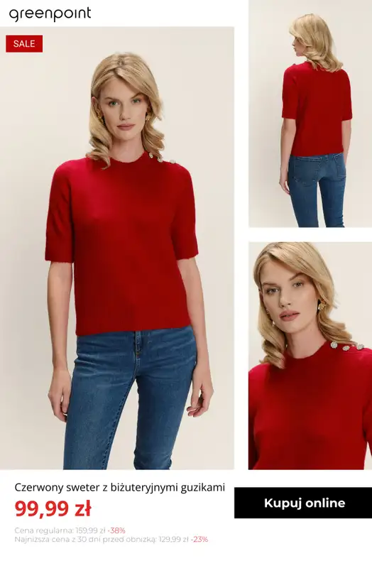 Greenpoint - gazetka promocyjna SALE do -50% od poniedziałku 08.12  - strona 3