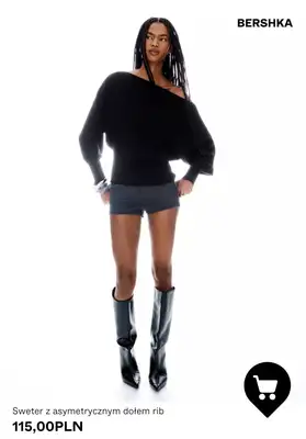 Bershka - gazetka promocyjna Best sellers - odzież damska od poniedziałku 08.12  - strona 4