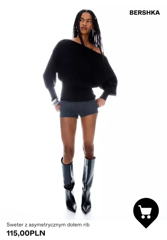 Bershka - gazetka promocyjna Best sellers - odzież damska od poniedziałku 08.12  - strona 4