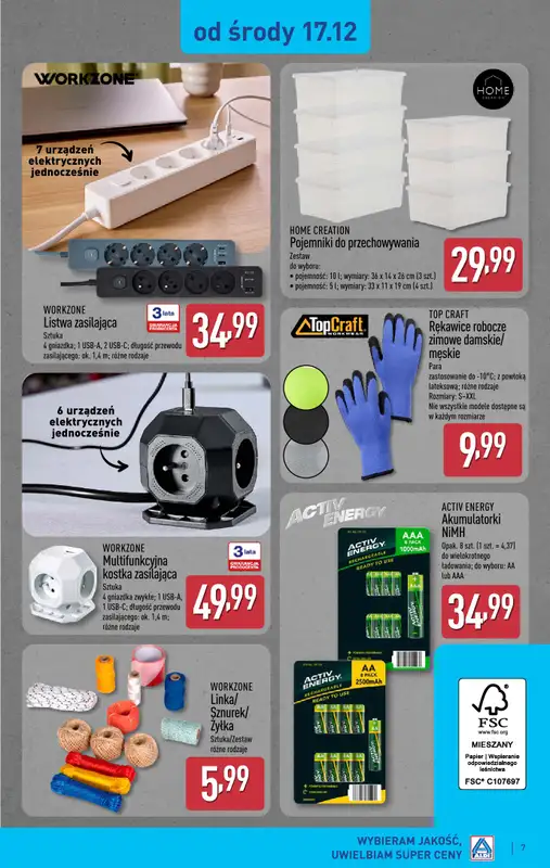 Aldi - gazetka promocyjna Aldi ma to coś! od środy 17.12 do niedzieli 21.12 - strona 7