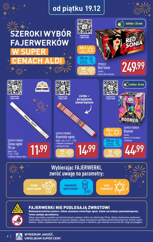 Aldi - gazetka promocyjna Aldi ma to coś! od środy 17.12 do niedzieli 21.12 - strona 8