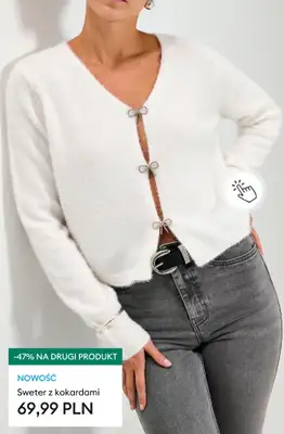 Sinsay - gazetka promocyjna -47% na KAŻDY DRUGI, tańszy produkt od poniedziałku 08.12 do środy 10.12 - strona 14