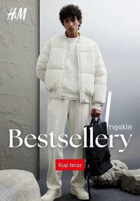 H&M - gazetka promocyjna BESTSELLERY - obuwie męskie od poniedziałku 08.12 