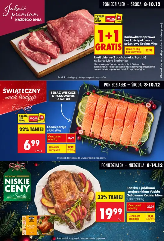 Biedronka - gazetka promocyjna Biedronkowe oszczędności od poniedziałku 08.12 do środy 10.12 - strona 6