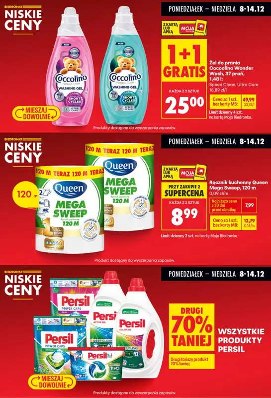 Biedronka - gazetka promocyjna Biedronkowe oszczędności od poniedziałku 08.12 do środy 10.12 - strona 9