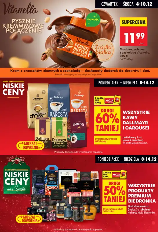 Biedronka - gazetka promocyjna Biedronkowe oszczędności od poniedziałku 08.12 do środy 10.12 - strona 8