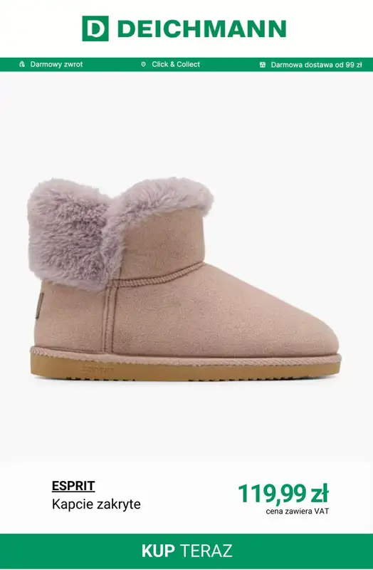 Deichmann - gazetka promocyjna Cozy Boots damskie od poniedziałku 08.12  - strona 8