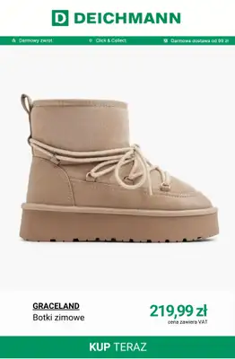 Deichmann - gazetka promocyjna Cozy Boots damskie od poniedziałku 08.12  - strona 3