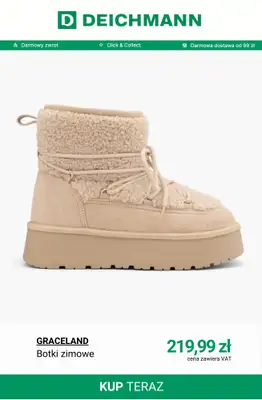 Deichmann - gazetka promocyjna Cozy Boots damskie od poniedziałku 08.12  - strona 4