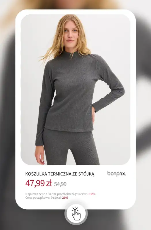 bonprix - gazetka promocyjna Nowości na SALE od poniedziałku 08.12 do niedzieli 14.12 - strona 6