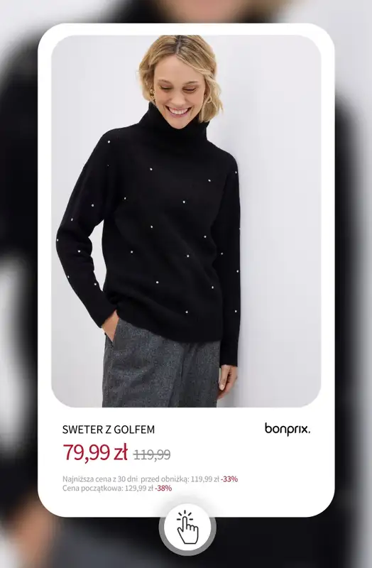 bonprix - gazetka promocyjna Nowości na SALE od poniedziałku 08.12 do niedzieli 14.12 - strona 10