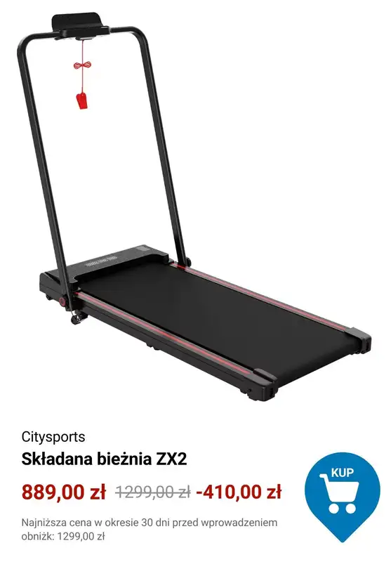 Decathlon - gazetka promocyjna Sprzęt cardio w atrakcyjnych cenach od poniedziałku 08.12  - strona 10