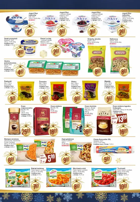 Społem - Blisko i Korzystnie - gazetka promocyjna Gazetka PSS Puszczykowo od poniedziałku 08.12 do wtorku 23.12 - strona 4