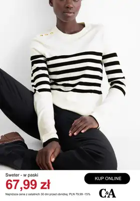 C&A - gazetka promocyjna Wyprzedaż na swetry damskie od poniedziałku 08.12  - strona 12