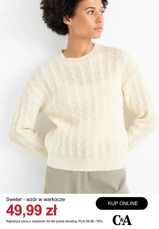 C&A - gazetka promocyjna Wyprzedaż na swetry damskie od poniedziałku 08.12  - strona 11