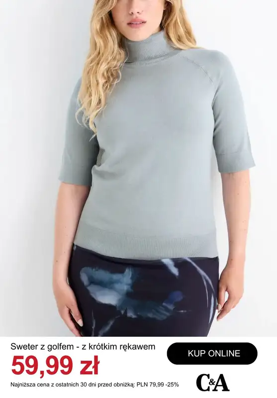 C&A - gazetka promocyjna Wyprzedaż na swetry damskie od poniedziałku 08.12  - strona 6