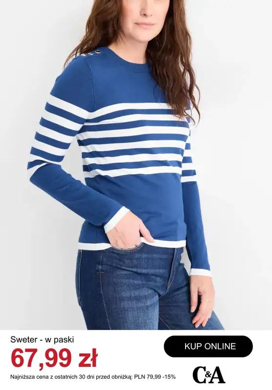 C&A - gazetka promocyjna Wyprzedaż na swetry damskie od poniedziałku 08.12  - strona 9