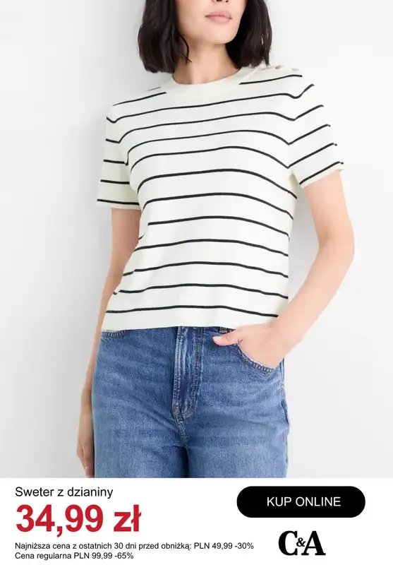 C&A - gazetka promocyjna Wyprzedaż na swetry damskie od poniedziałku 08.12  - strona 3