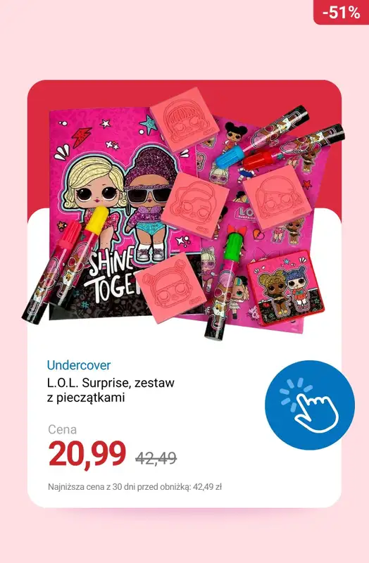 Smyk - gazetka promocyjna Kreatywny pomysł na prezent do -50% od poniedziałku 08.12 do niedzieli 14.12 - strona 13