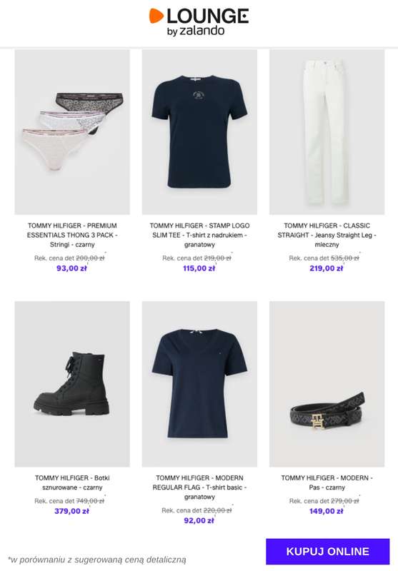 Lounge by Zalando - gazetka promocyjna Specjalne okazje:  Tommy Hilfiger - Kobiety od poniedziałku 08.12 do czwartku 11.12 - strona 6