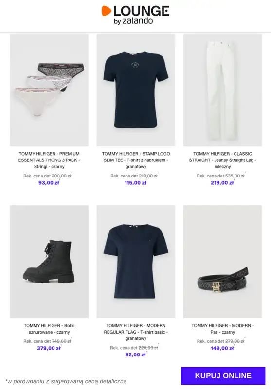Lounge by Zalando - gazetka promocyjna Specjalne okazje:  Tommy Hilfiger - Kobiety od poniedziałku 08.12 do czwartku 11.12 - strona 6
