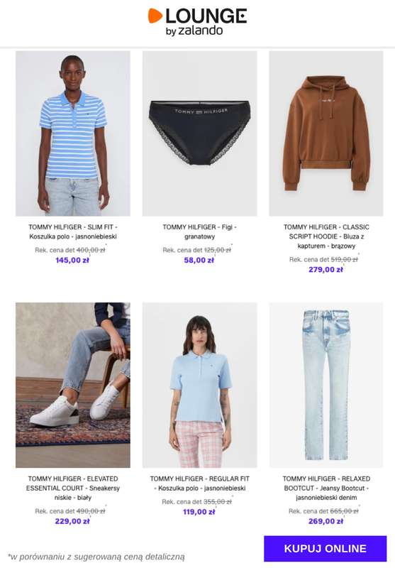 Lounge by Zalando - gazetka promocyjna Specjalne okazje:  Tommy Hilfiger - Kobiety od poniedziałku 08.12 do czwartku 11.12 - strona 10