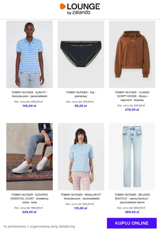 Lounge by Zalando - gazetka promocyjna Specjalne okazje:  Tommy Hilfiger - Kobiety od poniedziałku 08.12 do czwartku 11.12 - strona 10