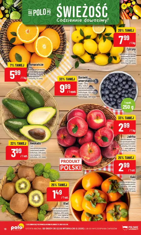 POLOmarket - gazetka promocyjna Gazetka od środy 10.12 do wtorku 16.12 - strona 18