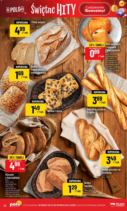 POLOmarket - gazetka promocyjna Gazetka od środy 10.12 do wtorku 16.12 - strona 52