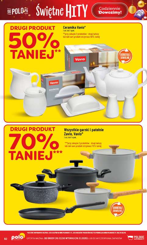 POLOmarket - gazetka promocyjna Gazetka od środy 10.12 do wtorku 16.12 - strona 82