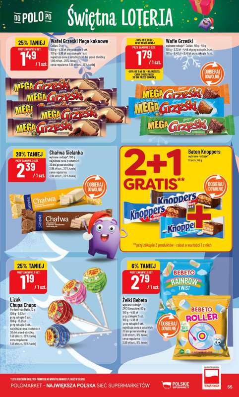POLOmarket - gazetka promocyjna Gazetka od środy 10.12 do wtorku 16.12 - strona 55