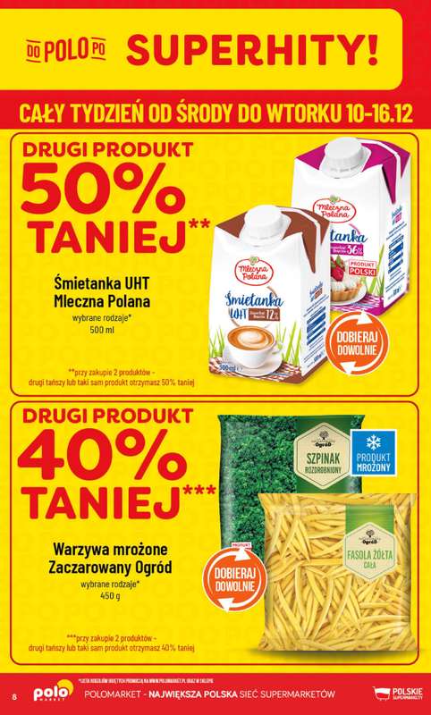 POLOmarket - gazetka promocyjna Gazetka od środy 10.12 do wtorku 16.12 - strona 8