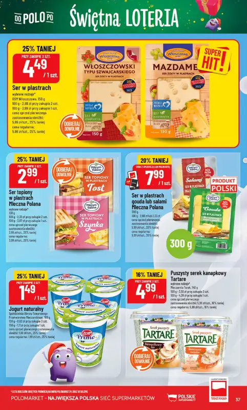 POLOmarket - gazetka promocyjna Gazetka od środy 10.12 do wtorku 16.12 - strona 37