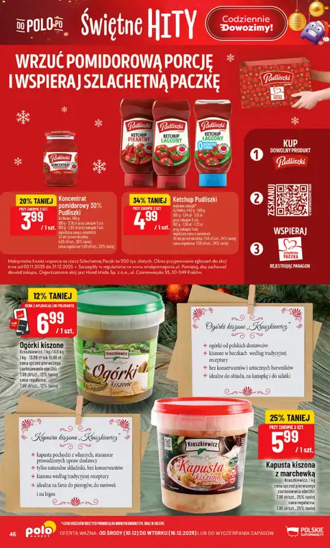 POLOmarket - gazetka promocyjna Gazetka od środy 10.12 do wtorku 16.12 - strona 46