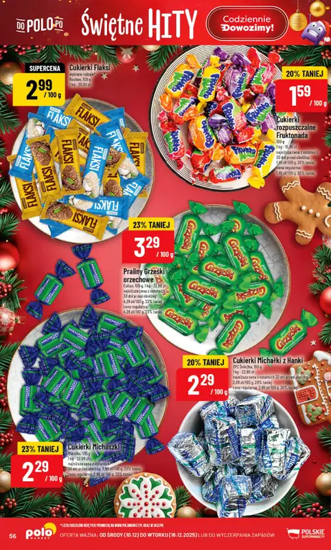 POLOmarket - gazetka promocyjna Gazetka od środy 10.12 do wtorku 16.12 - strona 56