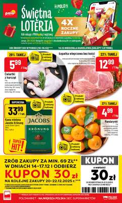 POLOmarket - gazetka promocyjna Gazetka od środy 10.12 do wtorku 16.12