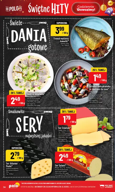 POLOmarket - gazetka promocyjna Gazetka od środy 10.12 do wtorku 16.12 - strona 34