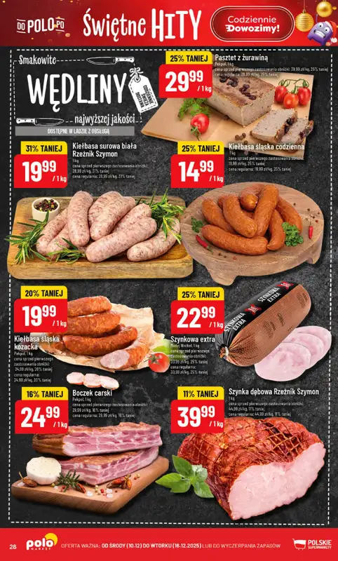 POLOmarket - gazetka promocyjna Gazetka od środy 10.12 do wtorku 16.12 - strona 28