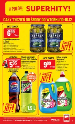 POLOmarket - gazetka promocyjna Gazetka od środy 10.12 do wtorku 16.12 - strona 5
