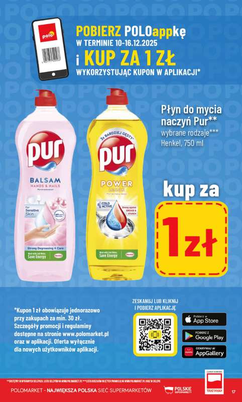 POLOmarket - gazetka promocyjna Gazetka od środy 10.12 do wtorku 16.12 - strona 17