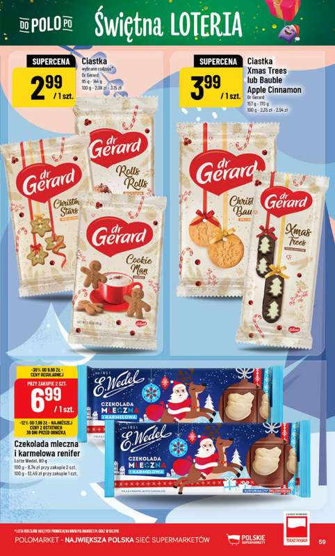 POLOmarket - gazetka promocyjna Gazetka od środy 10.12 do wtorku 16.12 - strona 59