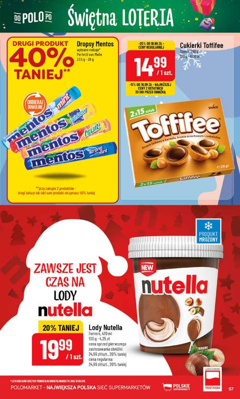 POLOmarket - gazetka promocyjna Gazetka od środy 10.12 do wtorku 16.12 - strona 57