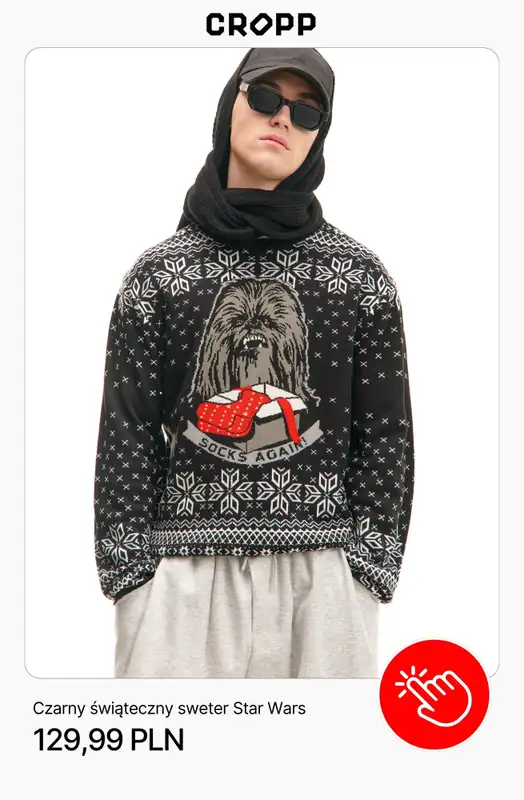 Cropp - gazetka promocyjna Ubrania świąteczne dla niego od poniedziałku 08.12  - strona 7
