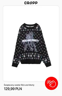 Cropp - gazetka promocyjna Ubrania świąteczne dla niego od poniedziałku 08.12  - strona 8