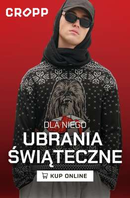 Cropp - gazetka promocyjna Ubrania świąteczne dla niego od poniedziałku 08.12 